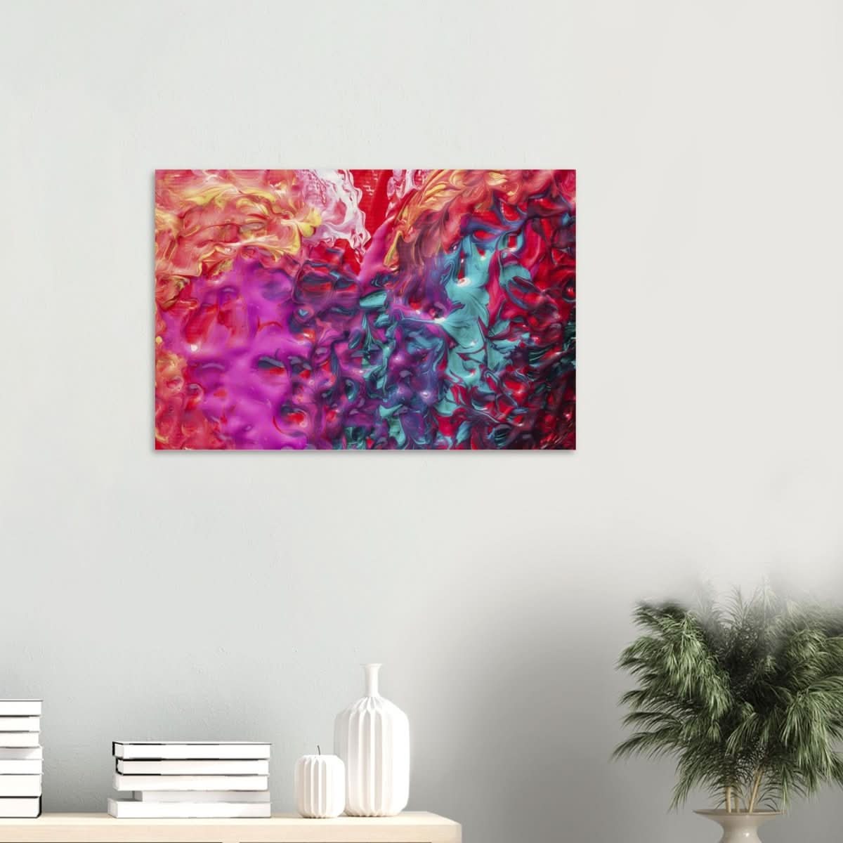 Da Vinci Abstract Wall Art | Designer's Pick - Wood Prints - 50x75 cm / 20x30″ - 20 mm