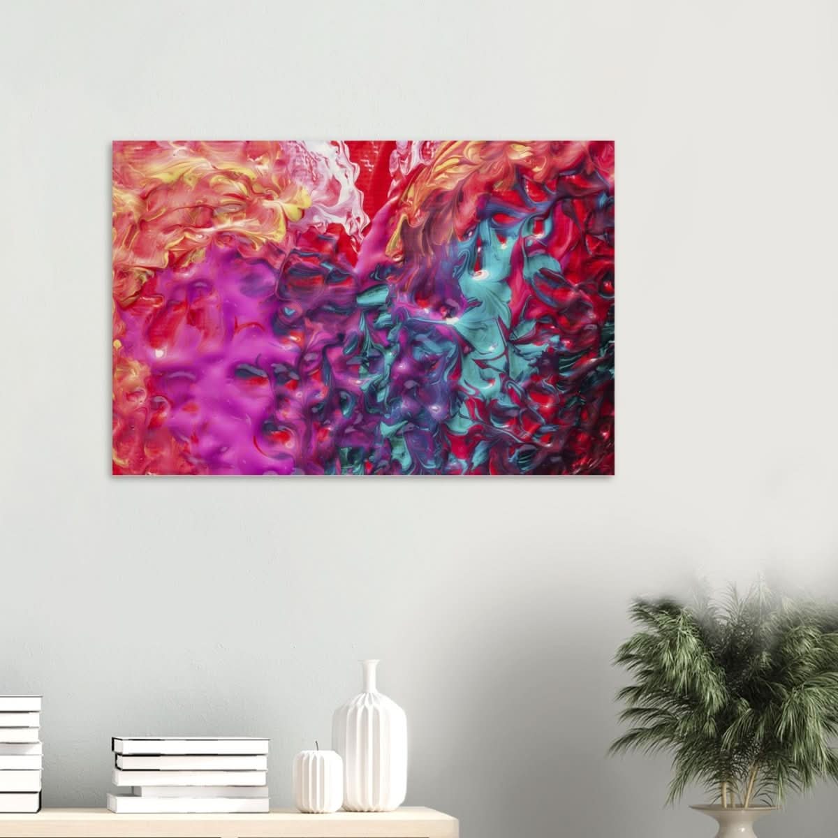 Da Vinci Abstract Wall Art | Designer's Pick - Wood Prints - 60x90 cm / 24x36″ - 20 mm