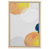 Da Vinci Abstract Wall art Print - Framed Canvas - 40x60 cm / 16x24″ - Wood frame
