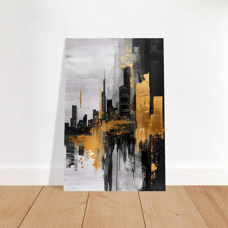 Da Vinci Abstract Wall art Print - Brushed Aluminum Print - 30x45 cm / 12x18″ - 