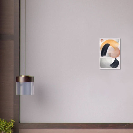 Da Vinci Abstract Wall art Print - Brushed Aluminum Print - 30x45 cm / 12x18″ - 