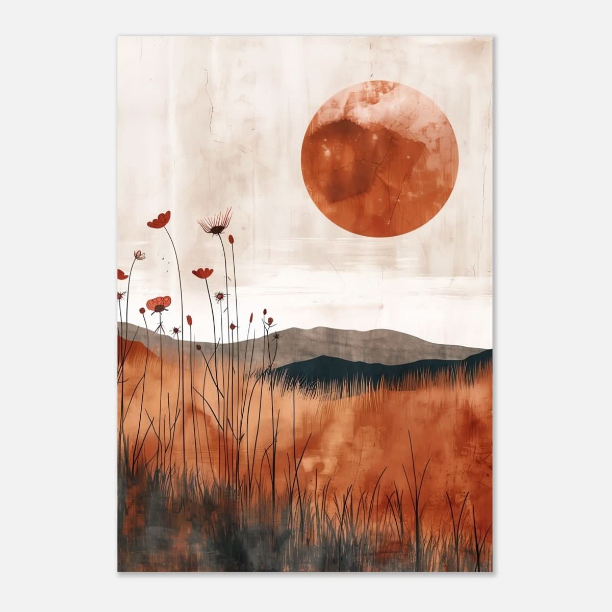 Da Vinci Abstract Wall art Print - Aluminum Print - 70x100 cm / 28x40″ - 