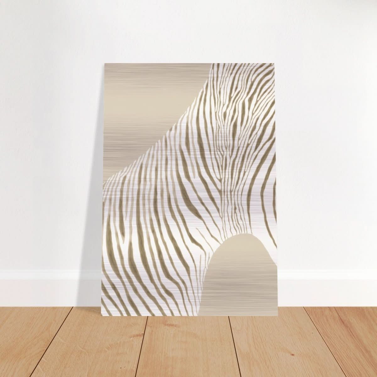 Da Vinci Abstract Wall art - Brushed Aluminum Print - 70x100 cm / 28x40″ - 
