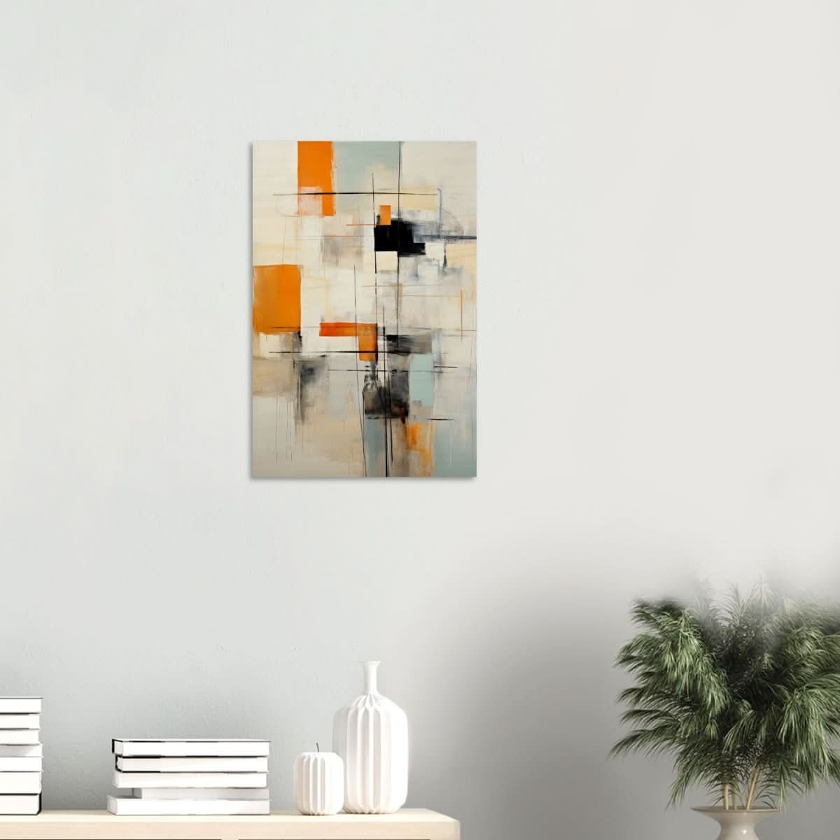 Da Vinci Abstract Wall Art - Wood Prints - 40x60 cm / 16x24″ - 10 mm