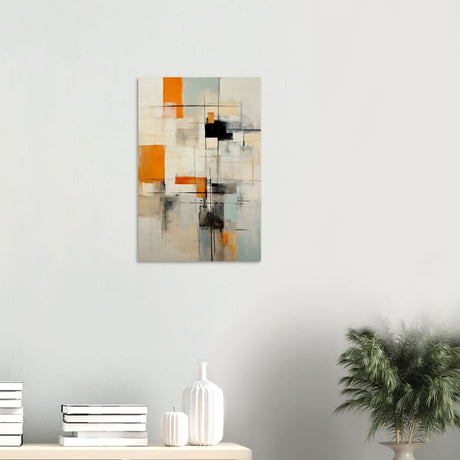 Da Vinci Abstract Wall Art - Wood Prints - 40x60 cm / 16x24″ - 10 mm