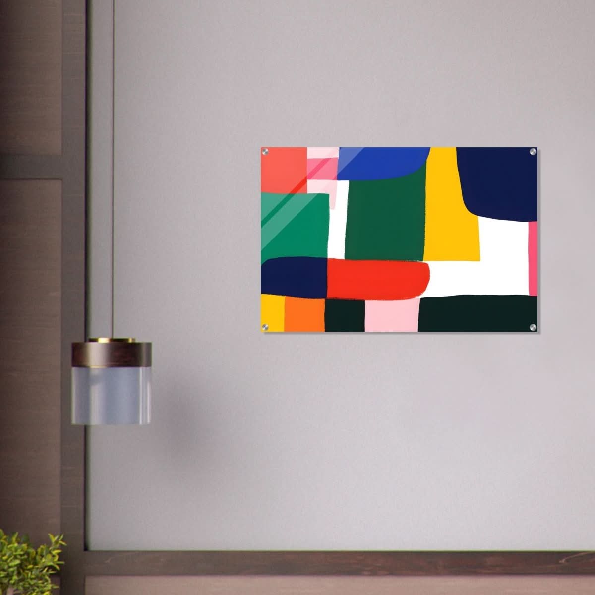 Da Vinci Abstract Wall Art - Acrylic Print - 60x90 cm / 24x36″ - 