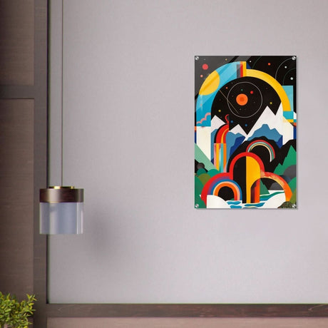 Da Vinci Abstract Wall Art - Acrylic Print - 60x90 cm / 24x36″ - 