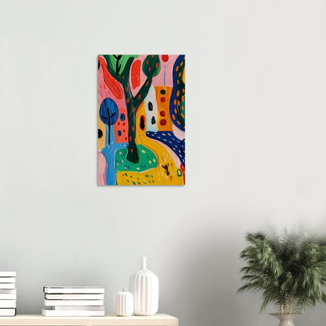 Da Vinci Abstract Wall art - Wood Prints - 40x60 cm / 16x24″ - 10 mm