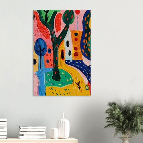 Da Vinci Abstract Wall art - Wood Prints - 60x90 cm / 24x36″ - 20 mm