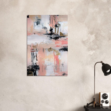Da Vinci Abstract Wall art - Brushed Aluminum Print - 60x90 cm / 24x36″ - 