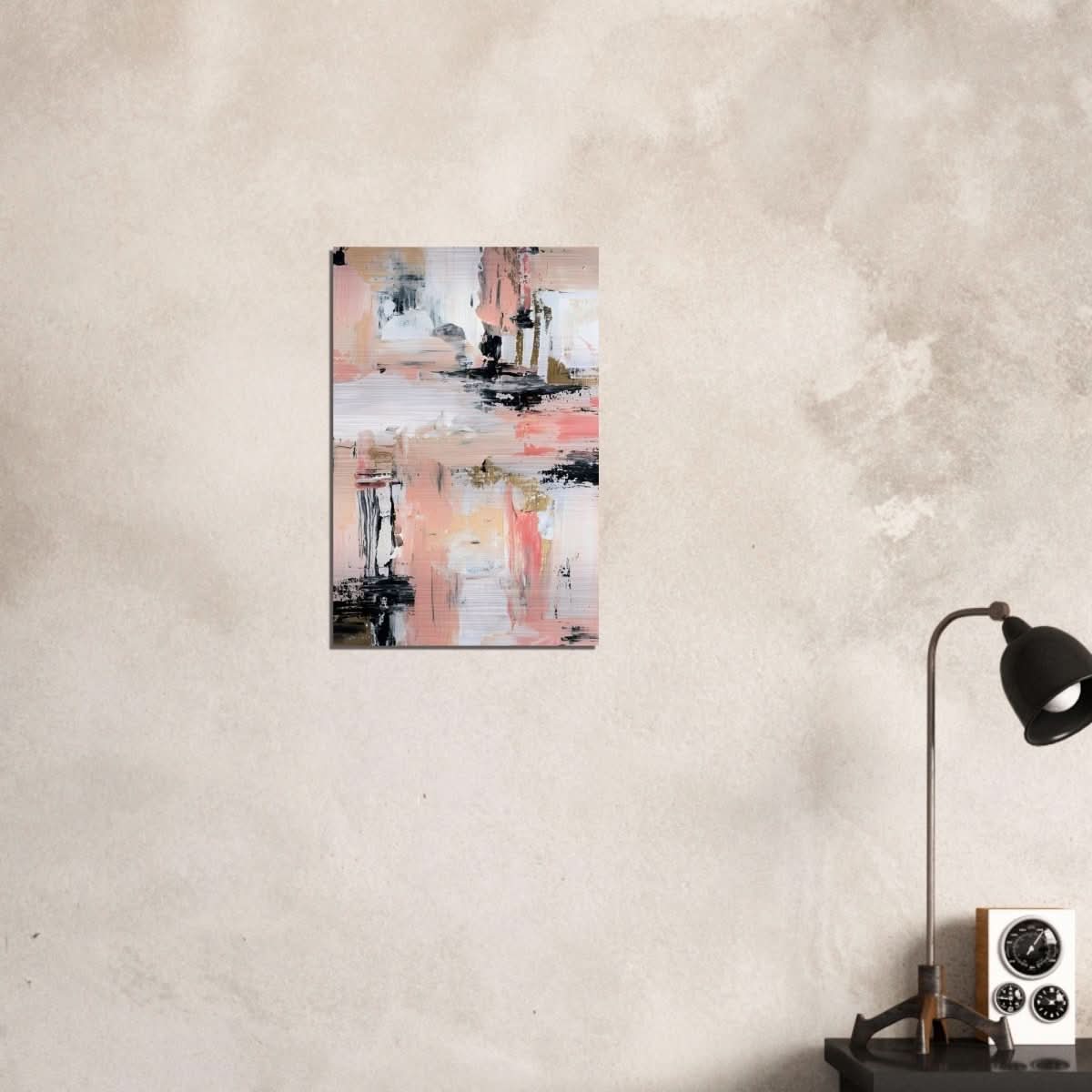 Da Vinci Abstract Wall art - Brushed Aluminum Print - 40x60 cm / 16x24″ - 