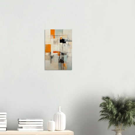 Da Vinci Abstract Wall Art - Wood Prints - 30x45 cm / 12x18″ - 10 mm