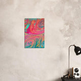 Da Vinci Abstract Wall Art - Wood Prints - 40x60 cm / 16x24″ - 10 mm