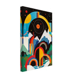 Da Vinci Abstract Wall Art - Canvas - 30x45 cm / 12x18″ - Thick
