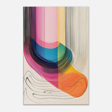 Da Vinci Abstract Wall art - Canvas - 50x75 cm / 20x30″ - Thick