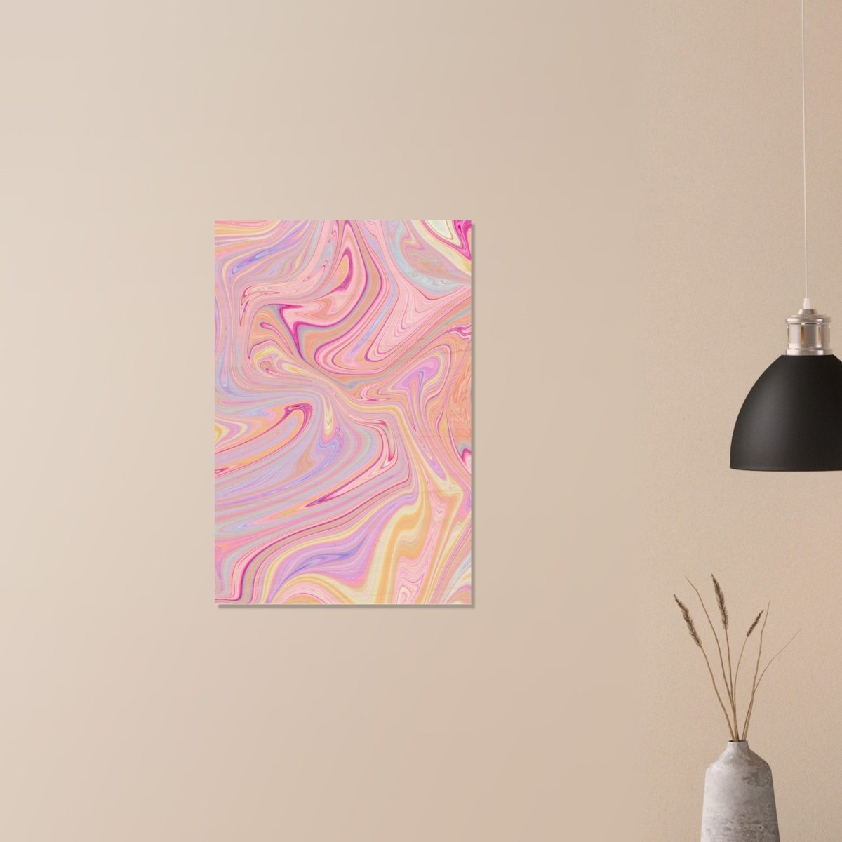 Da Vinci Abstract Wall Art - Wood Prints - 50x75 cm / 20x30″ - 20 mm