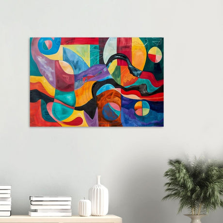 Da Vinci Abstract Wall Art - Wood Prints - 60x90 cm / 24x36″ - 20 mm
