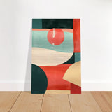 Da Vinci Abstract Wall art - Brushed Aluminum Print - 40x60 cm / 16x24″ - 