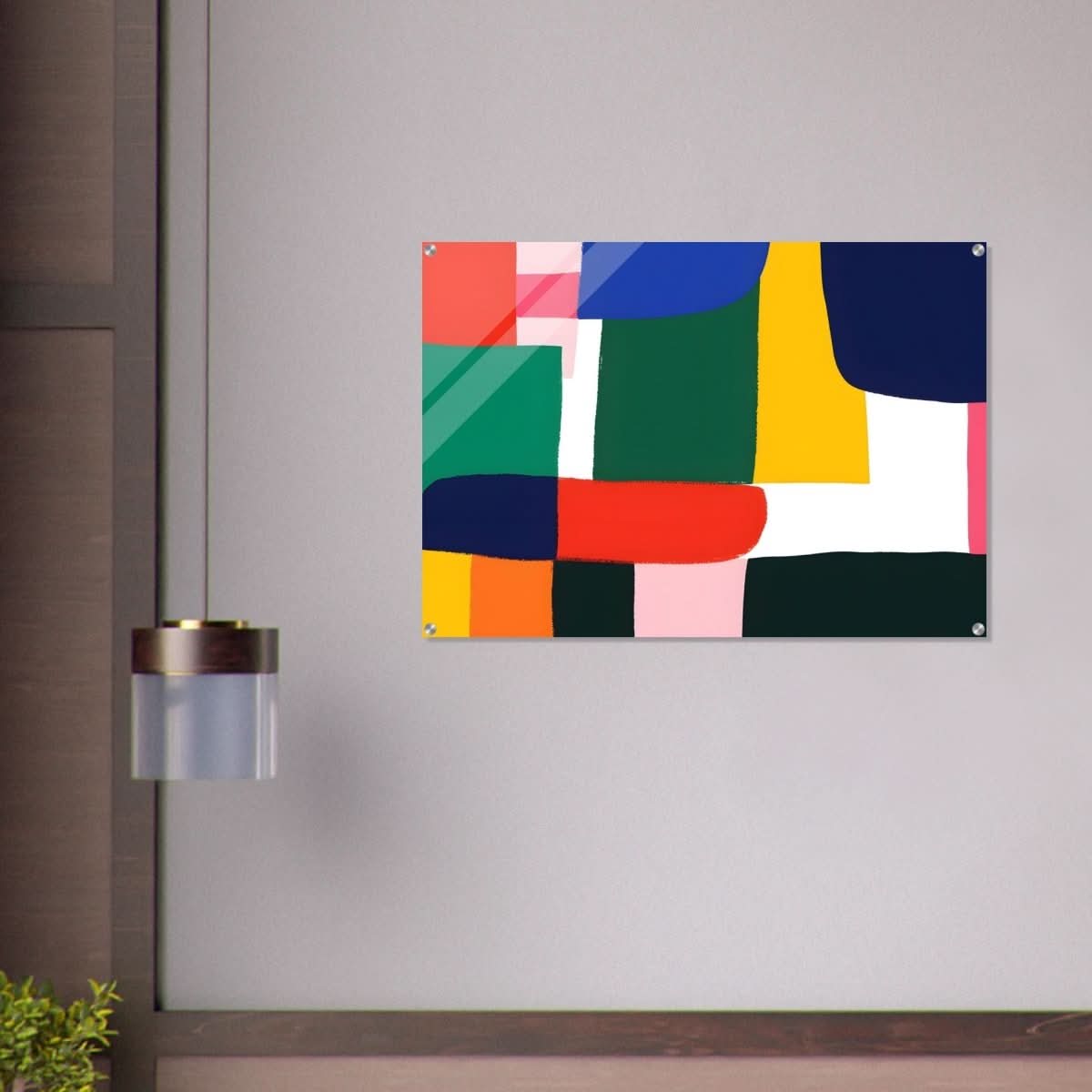 Da Vinci Abstract Wall Art - Acrylic Print - 70x100 cm / 28x40″ - 