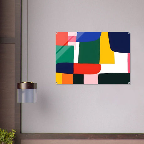 Da Vinci Abstract Wall Art - Acrylic Print - 70x100 cm / 28x40″ - 