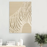 Da Vinci Abstract Wall art - Wood Prints - 70x100 cm / 28x40″ - 20 mm