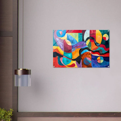 Da Vinci Abstract Wall Art - Acrylic Print - 60x90 cm / 24x36″ - 