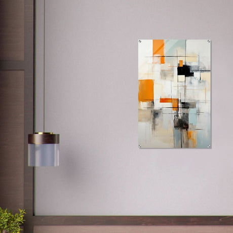 Da Vinci Abstract Wall Art - Acrylic Print - 60x90 cm / 24x36″ - 