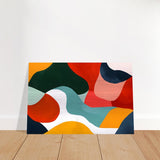 Da Vinci Abstract Wall Art - Brushed Aluminum Print - 40x60 cm / 16x24″ - 