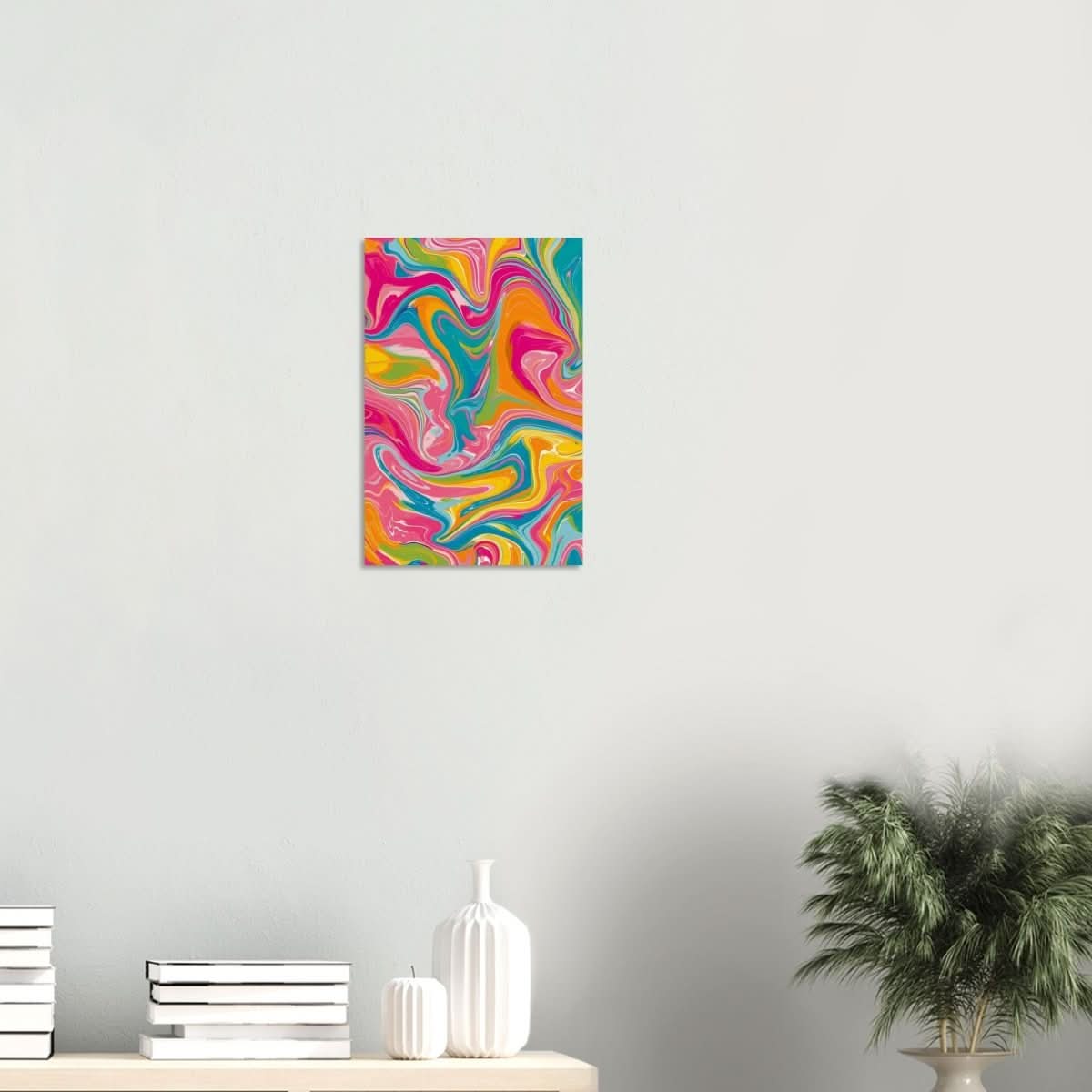 Da Vinci Abstract Wall art - Wood Prints - 30x45 cm / 12x18″ - 20 mm