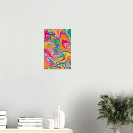 Da Vinci Abstract Wall art - Wood Prints - 30x45 cm / 12x18″ - 20 mm