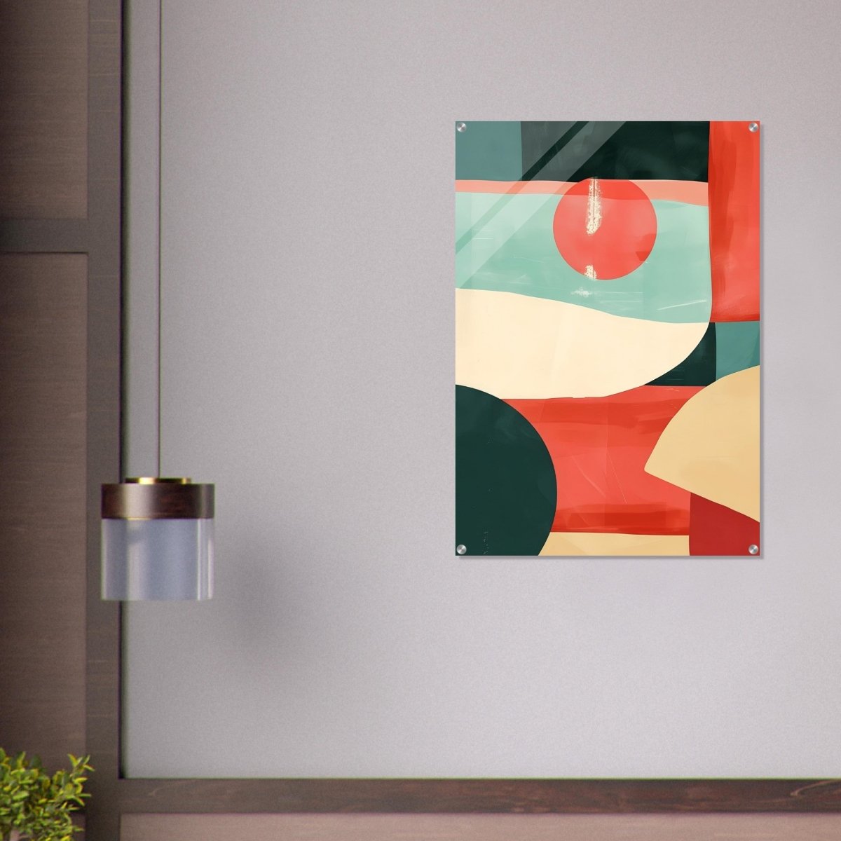 Da Vinci Abstract Wall art - Acrylic Print - 70x100 cm / 28x40″ - 
