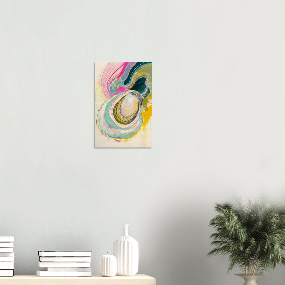 Da Vinci Abstract Wall Art - Wood Prints - 30x45 cm / 12x18″ - 10 mm
