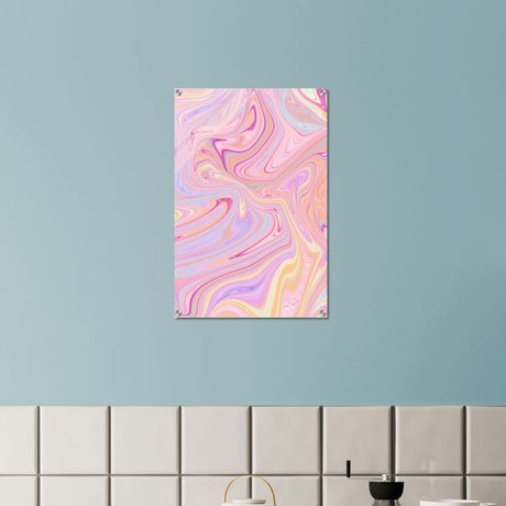 Da Vinci Abstract Wall Art - Acrylic Print - 50x75 cm / 20x30″ - 