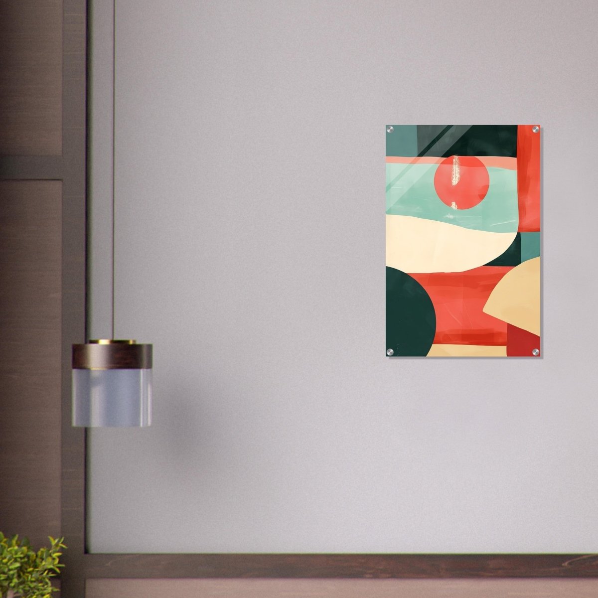 Da Vinci Abstract Wall art - Acrylic Print - 50x75 cm / 20x30″ - 