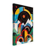 Da Vinci Abstract Wall Art - Canvas - 30x45 cm / 12x18″ - Slim