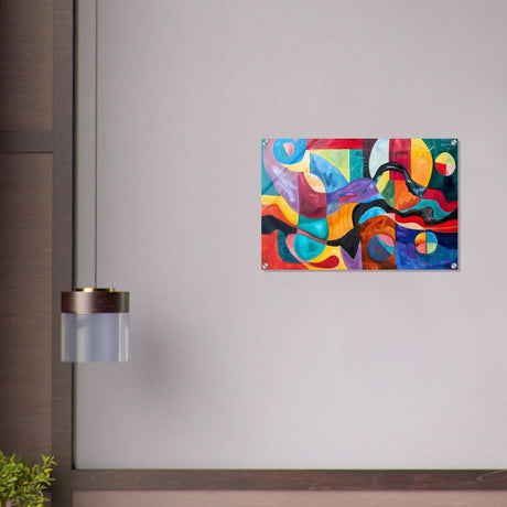Da Vinci Abstract Wall Art - Acrylic Print - 50x75 cm / 20x30″ - 