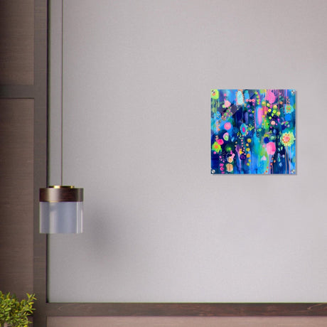 Da Vinci Abstract Wall Art - Acrylic Print - 50x50 cm / 20x20″ - 