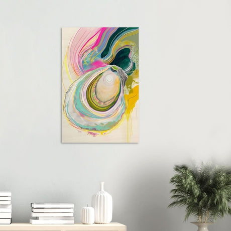 Da Vinci Abstract Wall Art - Wood Prints - 50x75 cm / 20x30″ - 20 mm