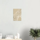 Da Vinci Abstract Wall art - Wood Prints - 30x45 cm / 12x18″ - 20 mm