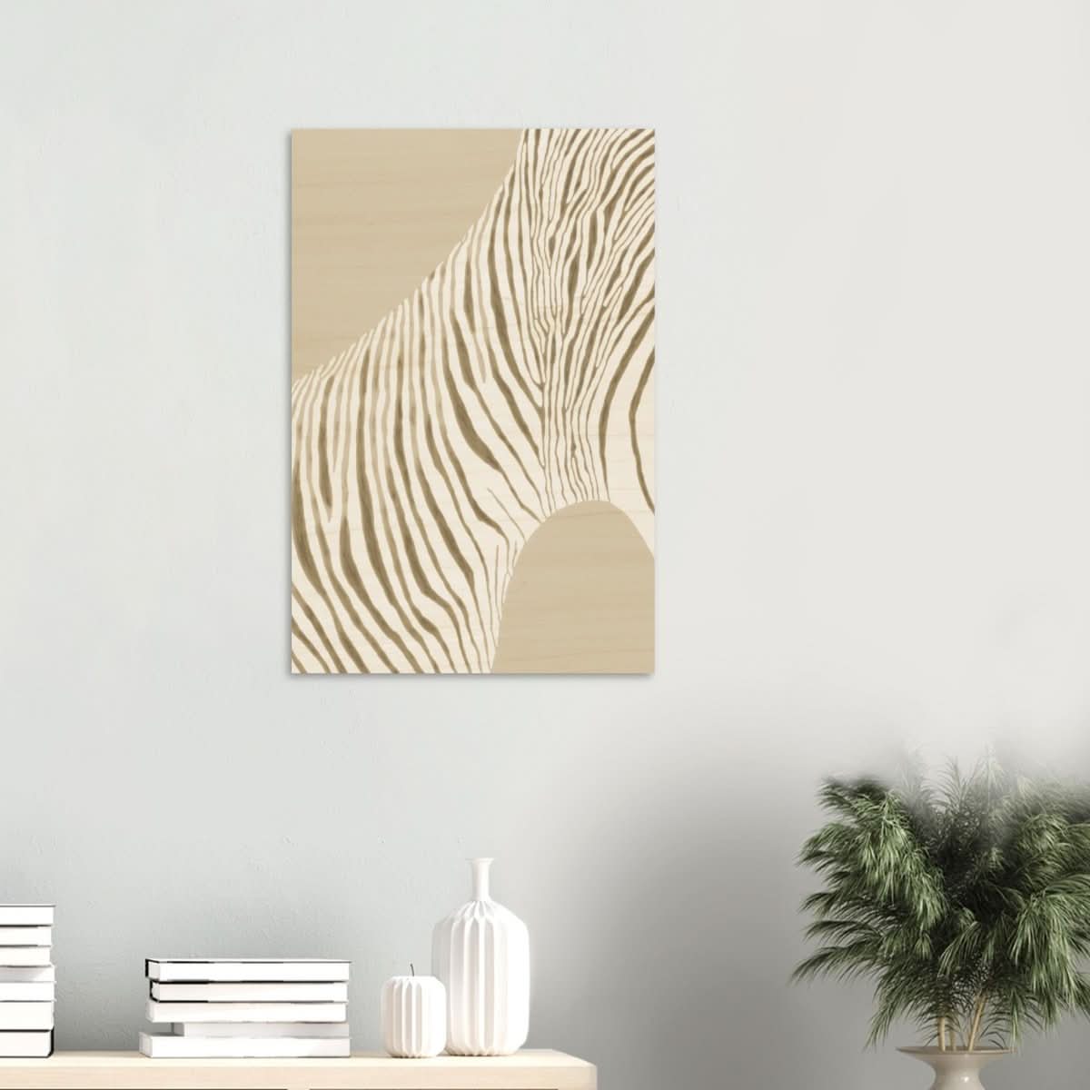 Da Vinci Abstract Wall art - Wood Prints - 50x75 cm / 20x30″ - 20 mm