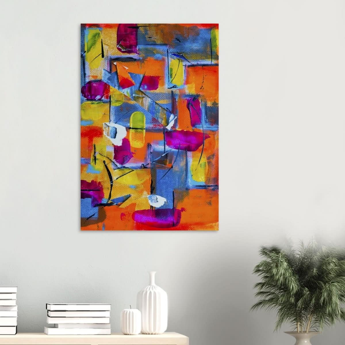 Da Vinci Abstract Wall Art - Wood Prints - 60x90 cm / 24x36″ - 10 mm