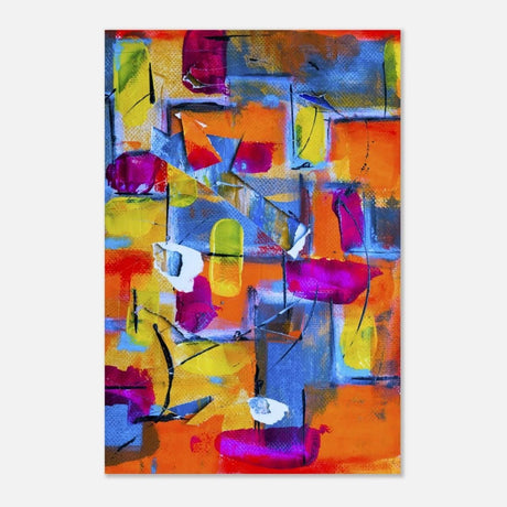 Da Vinci Abstract Wall Art - Aluminum Print - 60x90 cm / 24x36″ - 