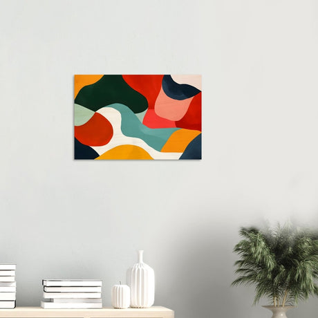 Da Vinci Abstract Wall Art - Wood Prints - 40x60 cm / 16x24″ - 20 mm