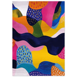 Da Vinci Abstract Wall art - Brushed Aluminum Print - 70x100 cm / 28x40″ - 