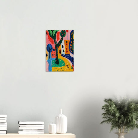 Da Vinci Abstract Wall art - Wood Prints - 30x45 cm / 12x18″ - 10 mm