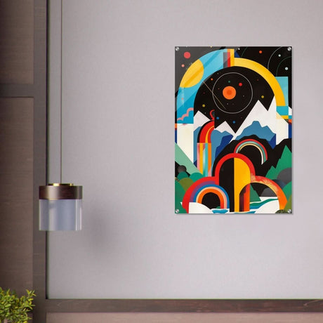 Da Vinci Abstract Wall Art - Acrylic Print - 70x100 cm / 28x40″ - 