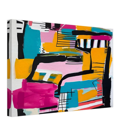 Da Vinci Abstract Wall Art - Canvas - 30x45 cm / 12x18″ - Slim
