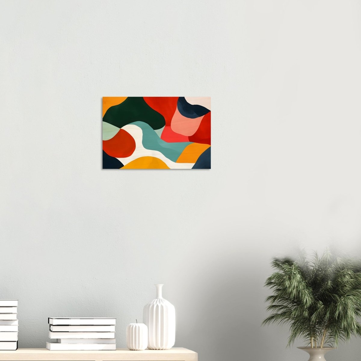Da Vinci Abstract Wall Art - Wood Prints - 30x45 cm / 12x18″ - 20 mm
