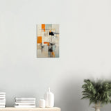 Da Vinci Abstract Wall Art - Wood Prints - 30x45 cm / 12x18″ - 20 mm