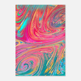 Da Vinci Abstract Wall Art - Aluminum Print - 70x100 cm / 28x40″ - 